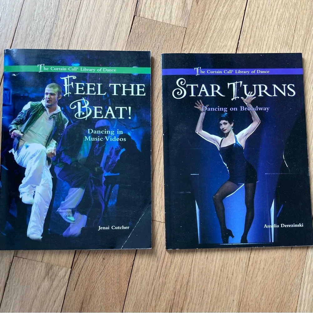 Dancers Book Bundle: Feel The Beat, Jenai Cutcher&Star Turns, Amelia Derezinski